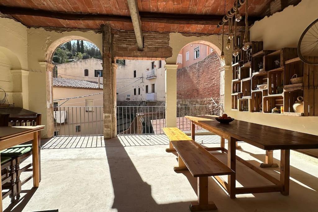 Habitacion Montgros En Casa Cami De Les Aiguees Monistrol De Montserrat Exterior photo